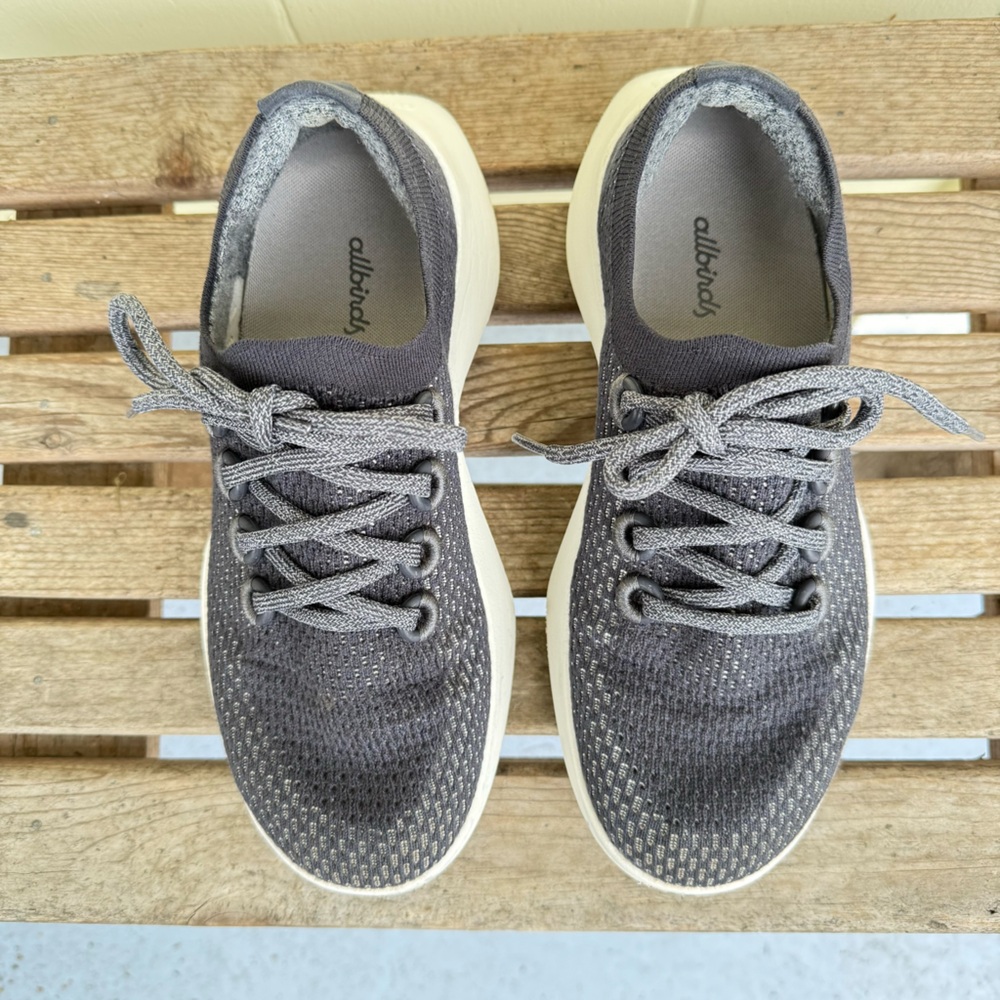 Allbirds Tree Dashers Thunder (White) W 8 - Picture 15 of 16